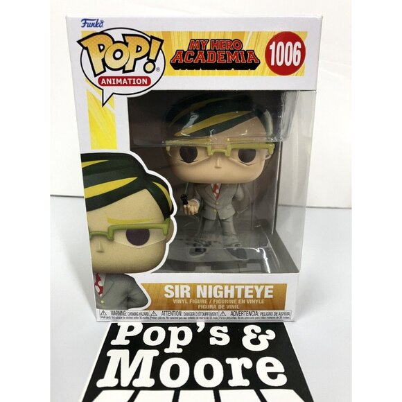 Funko Pop! My Hero Academia: Sir Nighteye 1006 Vinyl Figure With Damaged Box - Picture 2 of 11